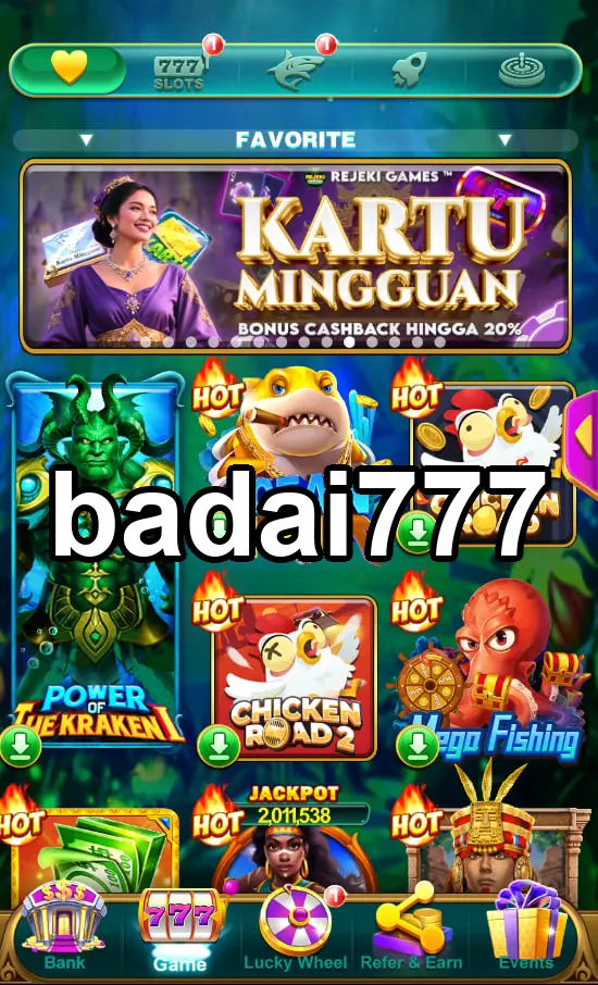 badai777 Masuk